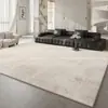 Alfombra para sala de estar, sensación de lujo ligero y alta gama, lavable y limpiable con trapo, nuevo modelo 2026, alfombra minimalista italiana para dormitorio, tapete anti-manchas para el hogar
