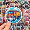 50-200 Piezas de Pegatinas de Colección de Transporte y Vehículos, Pegatinas de Amazon, Pegatinas Impermeables de Dibujos Animados para Niños