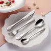 Venta al por mayor del fabricante Oso de Dibujos Animados de Aspecto Elegante Cuchara para Sopa de Acero Inoxidable Cuchara para Remover Bebidas Cuchara para Postre Cuchara de Mesa Multifuncional