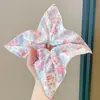 Nuevo pañuelo cuadrado versátil scrunchie para verano, adecuado para coletas bajas de uso diario, accesorio para el cabello de alta elasticidad