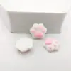 Pata de gato pata de gato pata de oso resina epoxi dibujos animados accesorios resina epoxi diy parche para carcasa de teléfono móvil pegatina para refrigerador accesorio para el cabello material para joyería