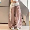 Nuevo Estilo Danza Jazz Lentejuela Volante Falda de Cadera Cinturón Cadera Danza Envoltura Accesorio Jazz Cadena de Cintura Danza Urbana Brillante