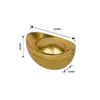Caja de Empaque de Lingote de Oro en Stock, Caja de Regalo de Año Nuevo para Galletas y Biscuits, Lata de Metal para Caramelos, Caja de Caramelos para Boda con Lingote del Dios de la Riqueza