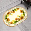 Alfombra de Barro Diatómico para Piso Alfombrilla de Baño Absorbente para Pies Felpudo de Entrada Patrón Personalizable Lavable