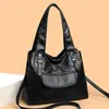 Nova bolsa tote de grande capacidade para comércio exterior transfronteiriço, bolsa prática vintage com múltiplos compartimentos para o dia a dia, bolsa de ombro e transversal atacado