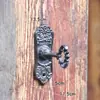 Manija de Puerta de Gabinete Armario Vintage Hierro Fundido Alacena Color Hierro Negro Americano Manija de Ventana Cajón Arte de Hierro Nórdico Manija Pequeña