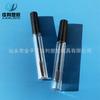 Frasco Personalizado para Líquido Fixador de Cílios 4ml Frasco de Tinta para Sobrancelhas Preto Material de Embalagem Transparente como Frasco Redondo 5ml Tubo de Tinta para Sobrancelhas
