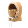 Gorro Lei Feng resistente al frío para hombre, de invierno, resistente al viento, con forro polar, cuello grueso, máscara integrada, para mujer, para ciclismo, coche eléctrico, cálido gorro de algodón.