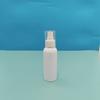 Botellas Blancas de Spray en Stock 100ml 150ml 250ml 500ml para Tónico y Gel de Ducha, Plástico PET Tipo Pulsador