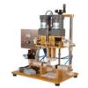 Máquina taponadora semiautomática apretadora pico de pato botella tapa antirrobo máquina de frotar tapa roscada botella spray