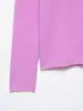 Comercio Exterior Transfronterizo Otoño e Invierno 2026 Moda Estilo Europeo y Americano Ropa de Mujer Suéter de Punto Versátil de Manga Larga con Cuello en V de Color Sólido