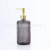 Frasco de Vidro Luxo Leve para Álcool em Gel Frasco Vertical para Loção Frasco Substituto para Gel de Banho com Bomba Fabricante Atacado