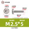 Tornillos hexagonales avellanados de acero inoxidable 304, cabeza plana, borde biselado, tornillos hexagonales para muebles M3M4M5M6M8