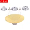 Hebilla para Alfombrilla de Coche Youhe Mountain Metal Rayado Anillo de Alambre Doble Capa Hebilla para Alfombrilla de Pie Antideslizante
