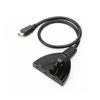 Cable Adaptador Divisor HDMI Cola de Cerdo Uno a Tres Uno Entra Tres Salen 4K HD