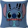 Funda de Almohada de Lino Ultra Suave con Dibujo de Stitch, Cojín para Sofá, Funda para Cabecero, Admite Diseño Personalizado con Tu Propia Imagen