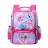 Mochila Escolar Estilo Novo para Aluno do Ensino Fundamental, Mochila Espacial Fofa de Desenho Animado, Mochila Escolar Princesa do Gelo e da Neve para Alunos, Mochila para Meninos e Meninas