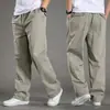 Em Estoque Comércio Exterior Transfronteiriço Estilo Hong Kong Tendência Roupa de Trabalho Calças Casuais para Homens 2025 Novo Solto Versátil Calças Longas