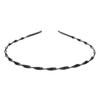 Mechones de Cabello Ensanchados y Engrosados, Diademas para Lavado Facial, Diademas Metálicas Onduladas de Celebridades de Internet para Hombres y Mujeres, Accesorios para Cabello Largo de Hombre al por Mayor