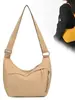 Bolso Cruzado Estilo Perezoso para Mujer, Tela de Nylon, Nuevo Bolso de Hombro de Lona de Gran Capacidad, Ligero para Viaje, Repelente al Agua, Bolso Dumpling