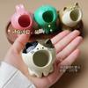 Herramientas de manicura cabezal de rectificado japonés tubo de almacenamiento lindo personaje de dibujos animados gato de arroz seco Shiba Inu dinosaurio conejo pluma taza para lavar
