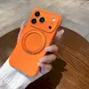 Compatível com iPhone 18 Pro Max, capa de celular com suporte magnético em padrão ondulado, capa protetora de silicone líquido Apple 17 de cobertura total