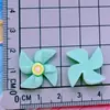 Serie de maca brillante molino de viento cometa pasador de pelo cuerda para el pelo agarre pegamento en crema DIY carcasa de teléfono móvil accesorios de resina hebilla de zapato