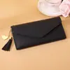 Cartera Popular con Etiqueta Temu para Mujer, Cartera Corta con Múltiples Ranuras para Tarjetas, 70% de Descuento, Delgada, Portatarjetas de Estudiante, Billetera para Monedas de PU