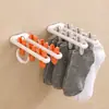 Clips Creativos, Pinzas para Ropa de Uso Doméstico, Clips de Plástico para Baberos de Bebé, Clips Plegables Multifuncionales para Calcetines y Sombreros, Engrosados