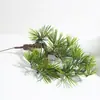 Pino Negro Falso, Pino Cola de Caballo, Abeto, Pino de Cinco Agujas, Arborvitae, Ramas de Pino, Acículas de Pino, Hojas Verdes de Tuya Atrezzo