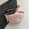 Bolso de pecho de moda coreana para mujer, nuevo bolso cruzado informal combinable, riñonera para teléfono móvil, bolso de hombro deportivo para ir al trabajo 2024