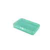 Caja de Almacenamiento Rectangular de Plástico Transparente con Tapa Caja Vacía de PP Papelería Equipo de Pesca Accesorios de Ferretería Caja de Empaque Caja Organizadora de Escritorio