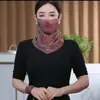 Cuatro Estaciones Premium Transmisión en Vivo Más Vendido Cuello Redondo Triangular Colorido con Cuentas de Concha Nuevo Protector de Cuello Accesorio de Moda Versátil