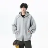 Comercio Exterior Venta al por Mayor Transfronteriza Dropshipping 2025 Nuevo Cardigan de Punto con Capucha y Cremallera de Manga Larga Chaqueta Sudadera para Hombre Mujer Otoño