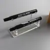 Porta-canetas de acrílico transparente, suporte para canetas de aquarela e canetas-tinteiro, expositor para gloss, expositor para pincéis de maquiagem, suporte para canetas de delineador, suporte para pincéis