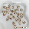 Decoraciones Brillantes para Uñas con Pedrería sin Base Bolas de Pedrería Mini Pedrería Terminada Pequeña Pedrería de Diamante Apilable Accesorios para Uñas Pedrería para Uñas