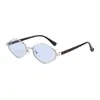 Gafas de sol triangulares estilo ojo de gato personalizadas de Hip-Hop para mujer, Gafas de sol de moda estilo callejero para hombre, Gafas de sol europeas y americanas de moda transfronterizas