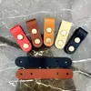 Accesorios para Bolsas Mango de Sección de Bambú con Hebilla de Cuero Anillo de Transporte de Ratán DIY Accesorios para Bolsos Retro Correa de Mango Ninguno