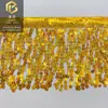 Pronta Entrega 16cm Franja Lantejoula Fantasia de Palco Latina Acessórios Joias DIY Franja Lantejoula Renda Acessórios