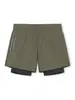 Pantalones cortos deportivos elásticos transfronterizos para hombre, para fitness y running en verano, de secado rápido, universales para adultos