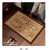 Capacho de Entrada com Laços Melard Capacho para Porta de Entrada Limpa-Sujeira Tapete para Pés Antiderrapante Remoção de Poeira da Entrada Resistente à Sujeira Resistente ao Desgaste Fácil de Limpar