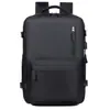 Mochila unisex de gran capacidad, compartimento para portátil, compartimentos separados para ropa mojada y seca, compartimento para zapatos, bolsa de equipaje casual para viajes con separación de húmedo y seco