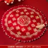 Esterilla de rodillas para bodas, cojín de asiento para la novia, colcha de la fortuna bordada para los preparativos de la boda de la novia, colcha de boda para la cama de la novia, artículos de boda