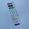 Amatista Natural, Citrino, Cristal Rosa Oliva, Cristal Blanco, Topacio Azul, Ágata Verde, Granate Rojo, Granate Rosa Claro 3*5-4*6