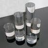 Acrílico cristal cilíndrico jóias haste de vidro orgânico acessórios decorativos base do produto tiro cilíndrico