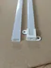 Funda de Tira LED Blanca Transparente a Prueba de Polvo y Fugas Carcasa Dura para Tira LED Cubierta de Lámpara Integrada Accesorios