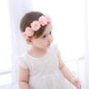 Versión coreana de la nueva diadema de flor de cinco colores para niños, banda para el pelo, accesorios para el pelo de bebé, accesorios para fotos de bebé, fabricantes Meiyan al por mayor