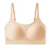 Ropa interior para niñas Jelly-lift con agujeros transpirables para corregir la postura, fresca y transpirable, a prueba de impactos, secado rápido, sujetador sin costuras para período de crecimiento 6662