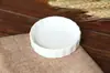 Plato de Cerámica Blanco Puro para Guarniciones, Condimentos, Salsa de Soja, Vinagre, Salsa, Plato para Huesos, Plato de Restaurante, Plato con Forma Única, Diseño Único