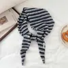 Bufanda larga para mujer, felpa, nudo cruzado, versátil, adelgazante, cálida, temperamento, tacto de alta gama, a la moda, elegante, versión coreana, mujeres